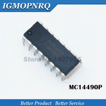 5pcs MC14490P MC14490 DIP16 логически чип Нов оригинал