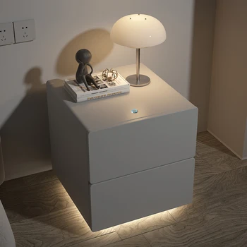 лампа интелигентност нощни шкафчета прости доста европейски модерен нощно шкафче дизайн център маса де Chevet мебели хол