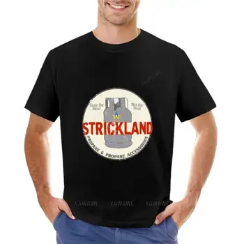 Strickland пропан промоционална тениска извънгабаритни тениски сладък върховете блуза котка ризи дрехи за мъже