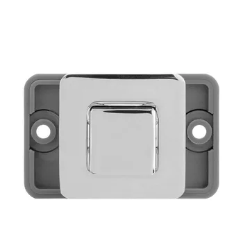 Lockset бутон улов заключване черна каравана резе копче хром заключване шкаф врата кемпер кабинет практичен