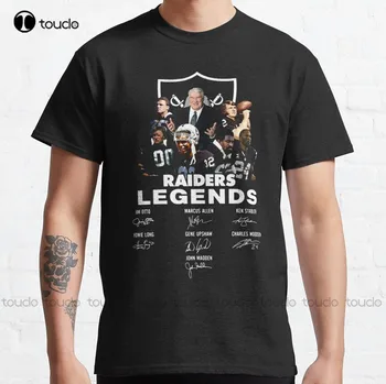 Rip Джон Мадън Raider Футболна легенда Класическа тениска Мода Creative Leisure Смешни T ризи Персонализиран подарък Xs-5Xl