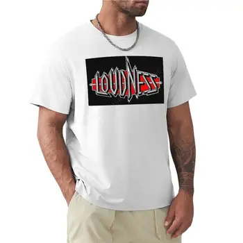 LOUDNESS BAND 07-LOGO Тениска хипи дрехи лятна риза мъжки дрехи тениски за мъже памук