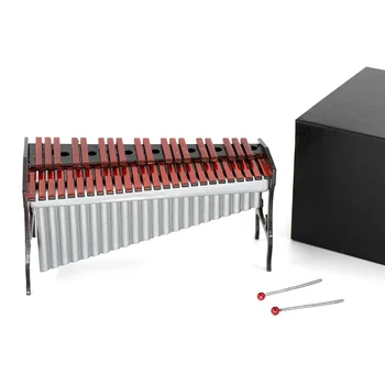 12см миниатюрни маримба модел мини ксилофон музикален инструмент кукла къща ob11 действие фигура аксесоари bjd не може да paly