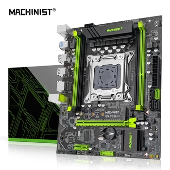 Machinist X79 дънна платка LGA 2011 процесор поддръжка Xeon E5 2650 2660 2670 V2 CPU DDR3 ECC RAM памет четириканален Nvme M.2 282H