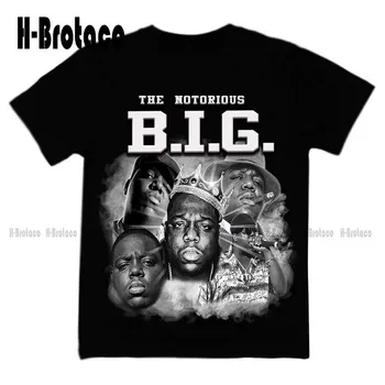 The Notorious Big Biggy RAP Bootleg T-Shirt Design мъжки големи и високи тениски Персонализиран подарък Xs-5Xl Streetwear