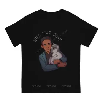 Сянка и кост Мъжки TShirt Milo козата мода тениска Graphic Streetwear Hipster Men лятна тениска марка тениска