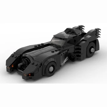 316PCS градивни блокове MOC Batmobile Set Sports Car Bat Racing Vehicle Model Bricks DIY Assemble Gifts For Kid Christmas Toys