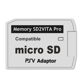 SD2Vita 5.0 адаптер за карта с памет, за PS Vita PSVSD Micro-SD адаптер за PSV 1000/2000 PSTV FW 3.60 HENkaku Enso система
